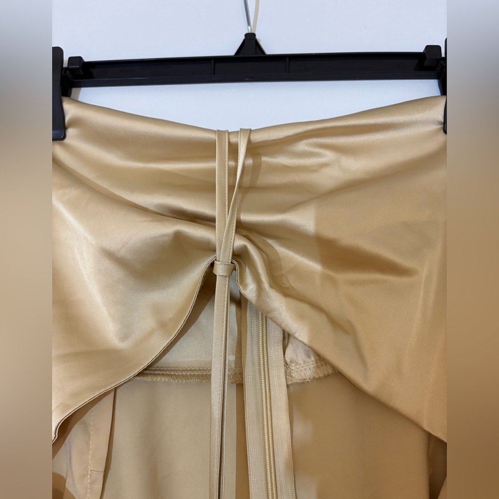 Danielle Bernstein Gold Dress - Picture 4 of 7